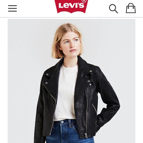 Leather moto Jacket LEVI’S - Picture 1 of 5